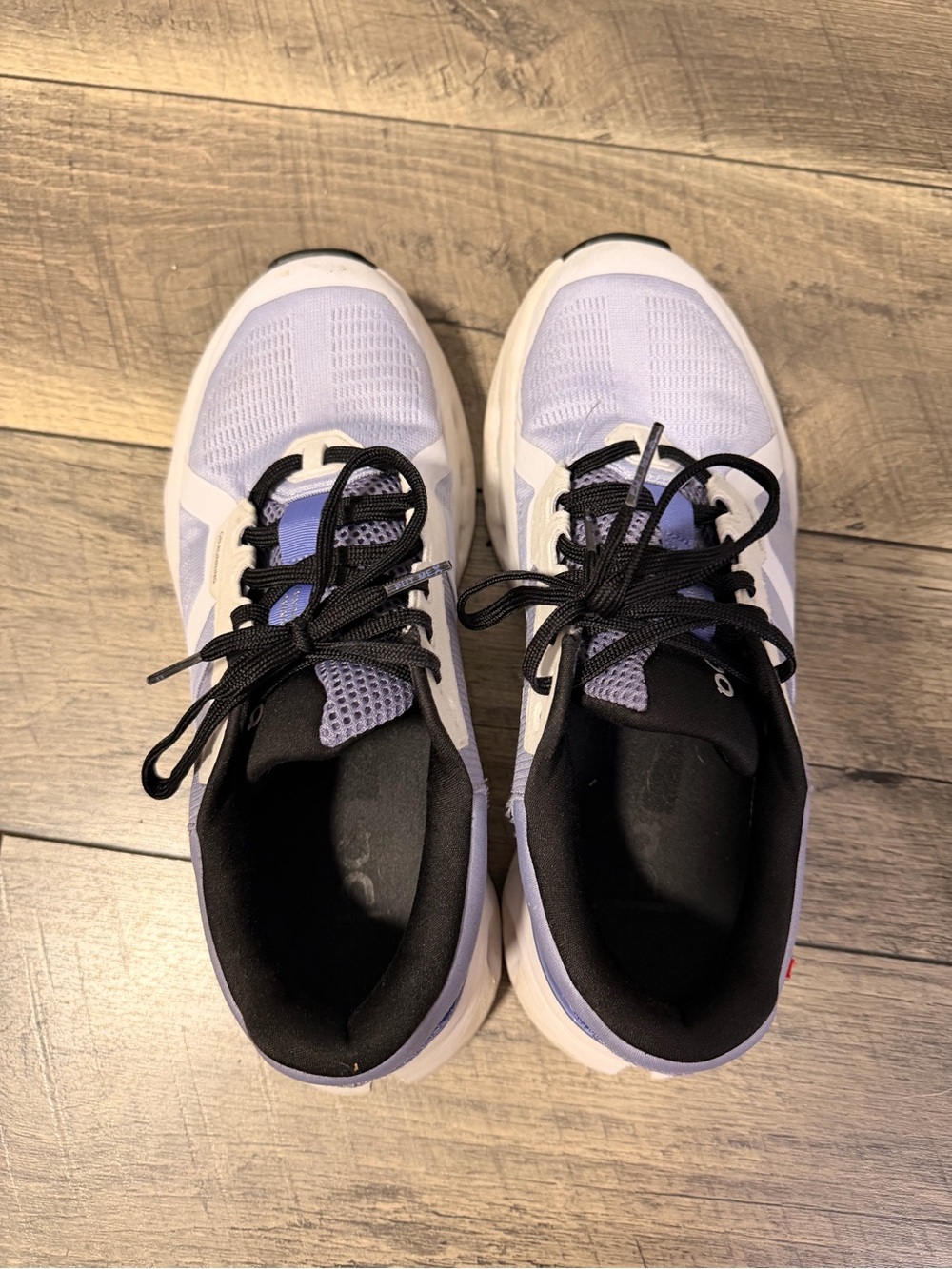 On Running Women Cloudnova Sneaker in Light Purple and White - Picture 2 of 4